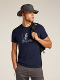 Men's Merino 150 Tech Lite Short Sleeve T-Shirt Polar Paddle Glacier - 4