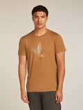 Men's Merino 150 Tech Lite Short Sleeve T-Shirt Skiing Yeti Trail - 1