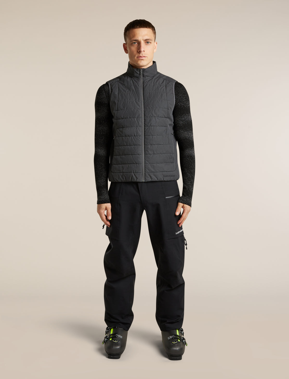 Men's 1360 MerinoLoft™ Vest Obsidian - 3
