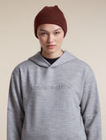 Unisex Merino All Day Toque Beanie Port/Bittersweet - 2