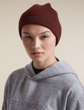 Unisex Merino All Day Toque Beanie Port/Bittersweet - 7