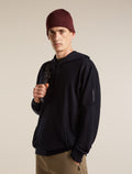Unisex Merino All Day Toque Beanie Port/Bittersweet - 3