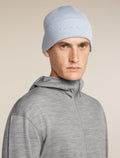 Unisex Merino All Day Toque Beanie Zinc Blue - 1