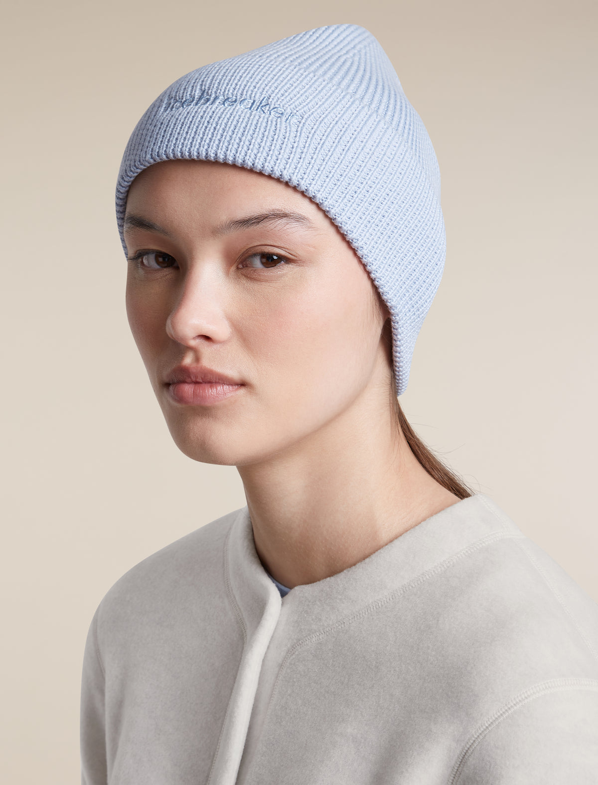 Unisex Merino All Day Toque Beanie Zinc Blue - 7