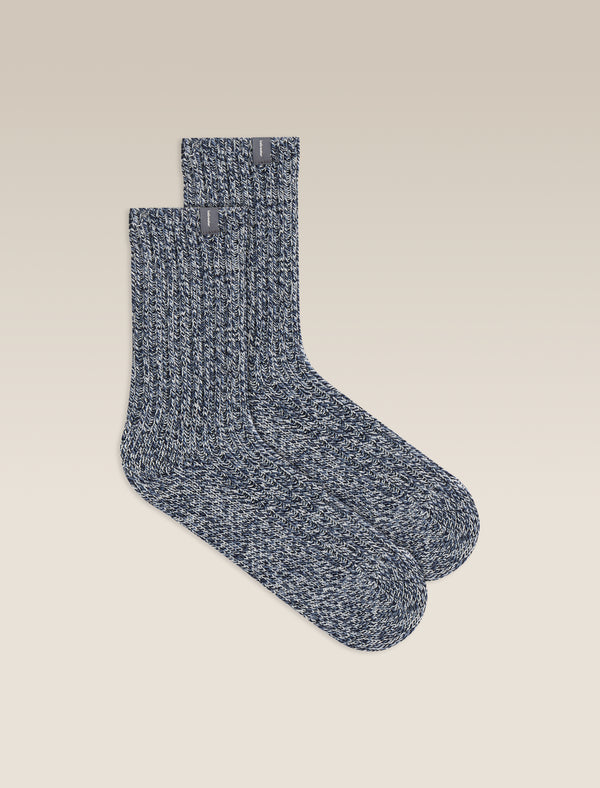 Unisex Merino Ski Lodge Crew Socks