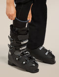 Women's Merino Ski+ Light Over The Calf Socks Black/Dawn - 3