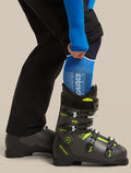 Men's Merino Blend Ski+ Light Over The Calf Socks Lazurite/Snow - 4