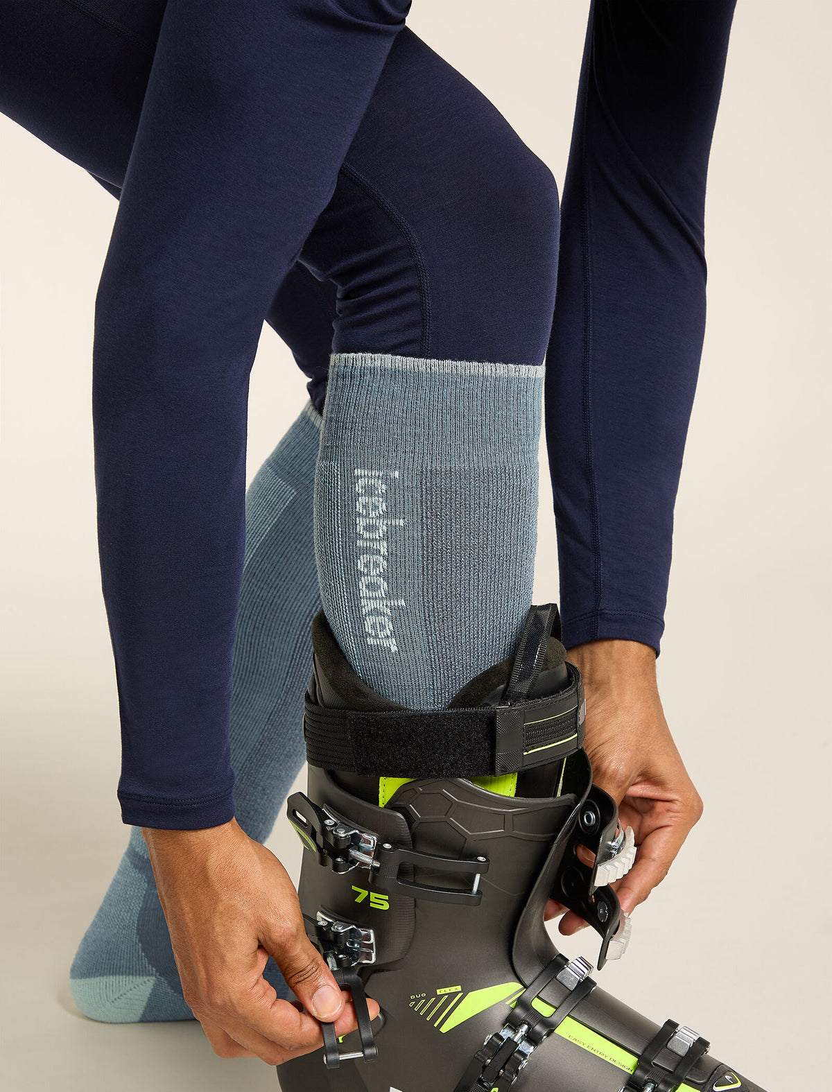 Chaussettes Ski+ Medium Over the Calf en mérinos Men's  - 1