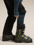 Men's Merino Blend Ski+ Medium Over The Calf Socks Abyss/Black - 4