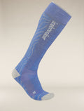 Men's Merino Blend Ski+ Medium Over The Calf Mountain Contour Socks Brillant/Ether - 4