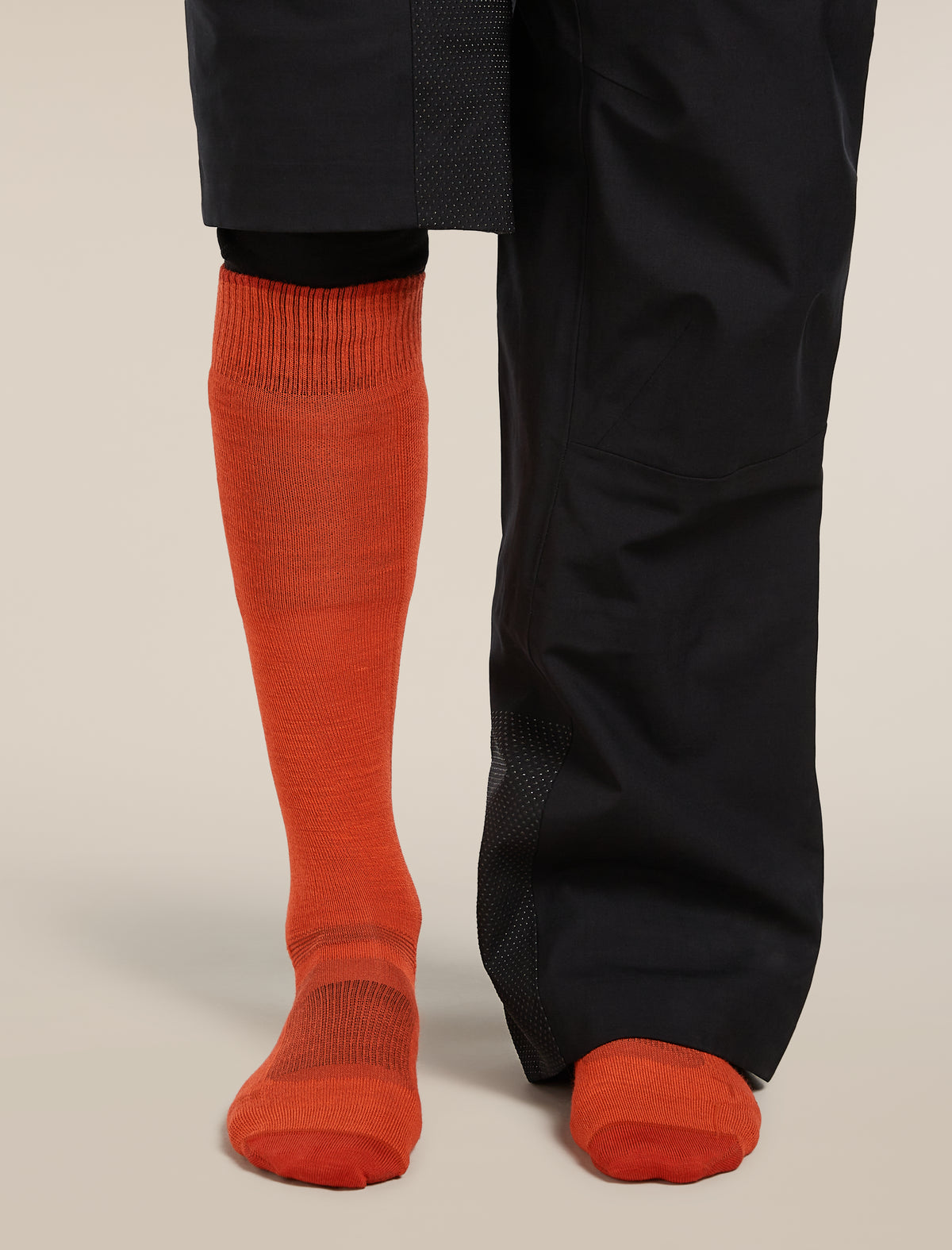 Men's Merino Ski+ Ultralight Over The Calf Socks Fervid/Agate - 3