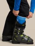 Men's Merino Blend Ski+ Ultralight Over The Calf Socks Lazurite/Snow - 4