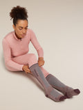 Women's Merino Ski+ Medium Over The Calf Socks Summit/Java - 2