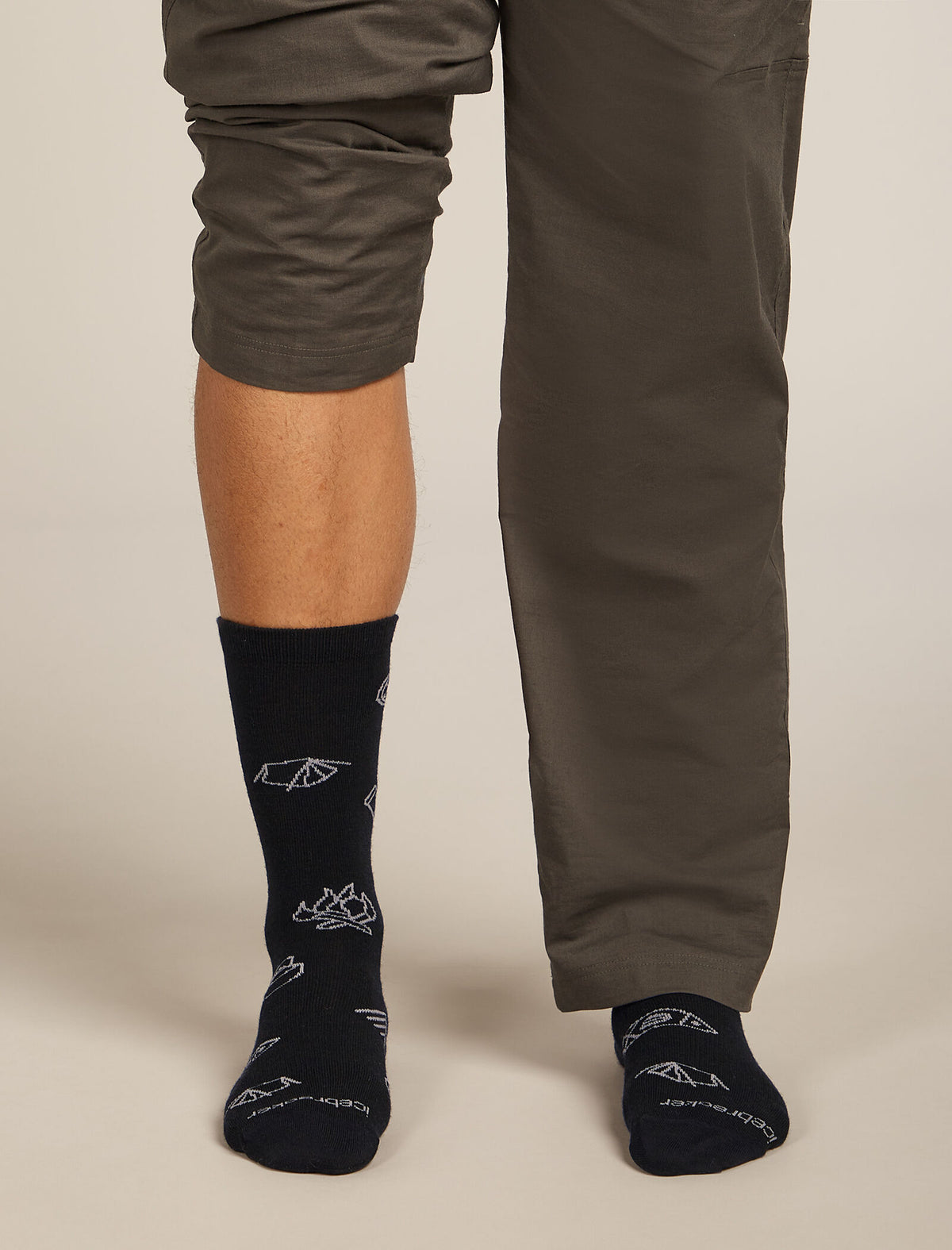 Chaussettes Lifestyle Crew Camp Essentials Homme Homme  - 3