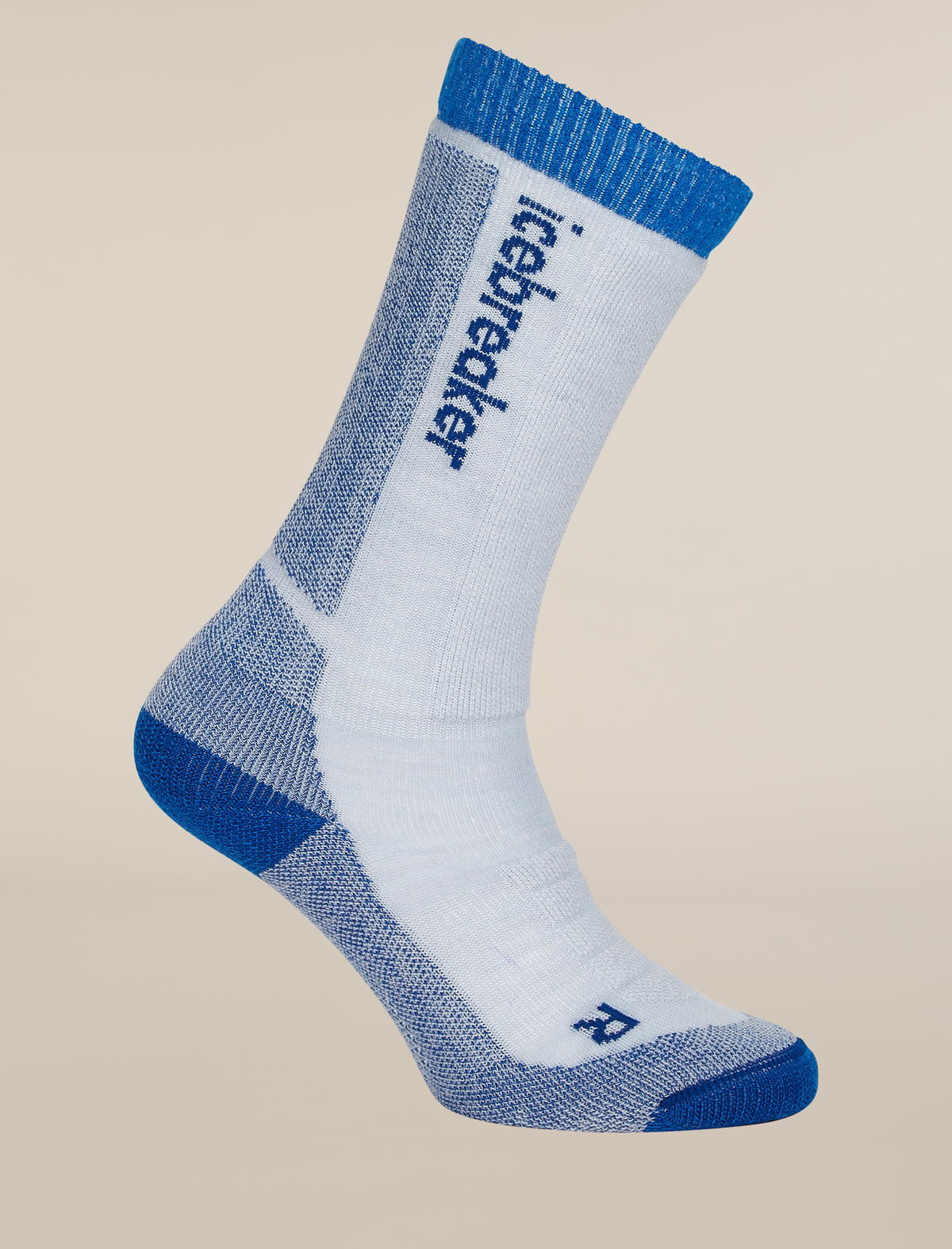 Kids' Merino Blend Ski+ Medium Over The Calf Socks Zinc Blue/Lazurite - 3