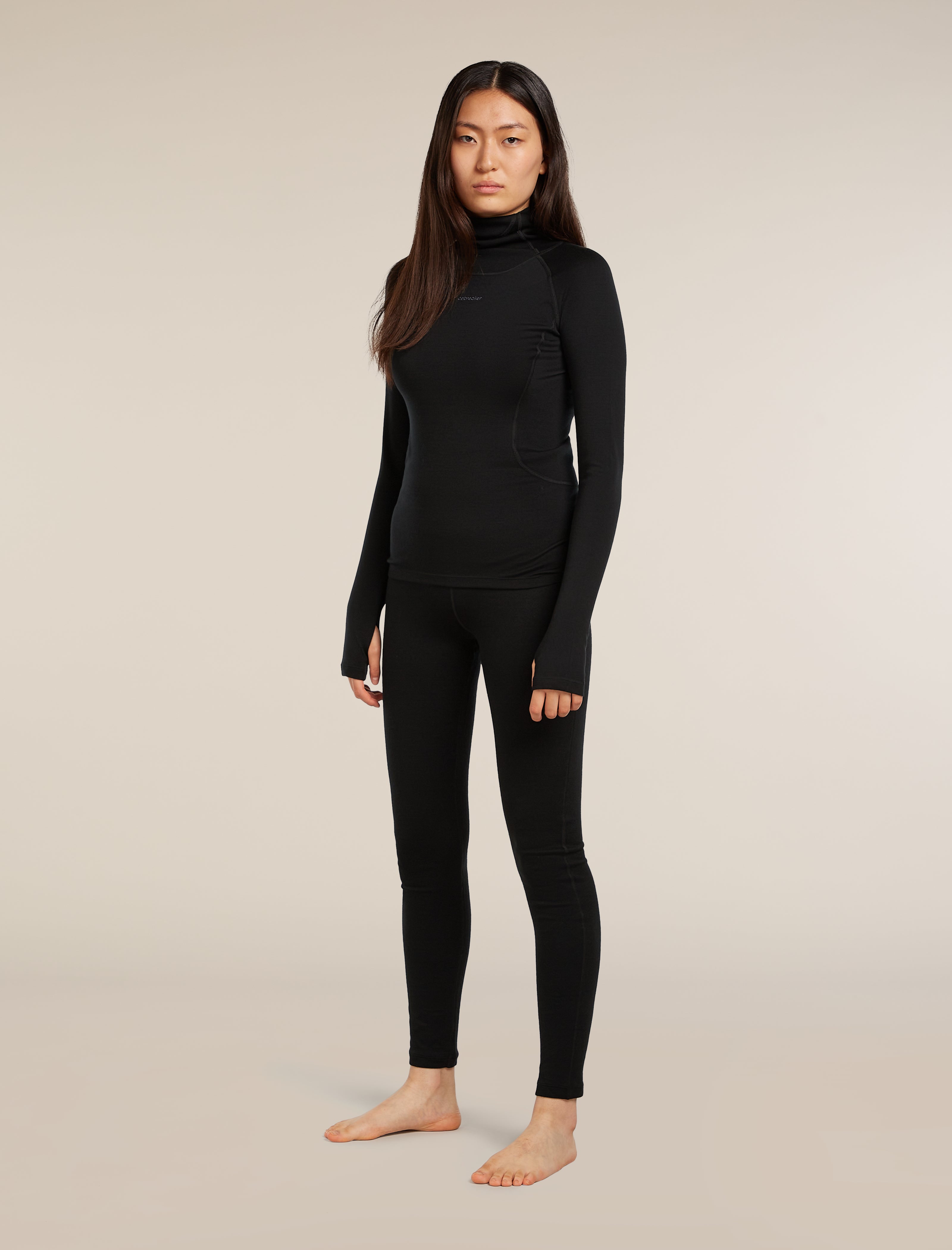 Women's 300 MerinoFine™ Polar Long Sleeve Roll Neck Thermal Top