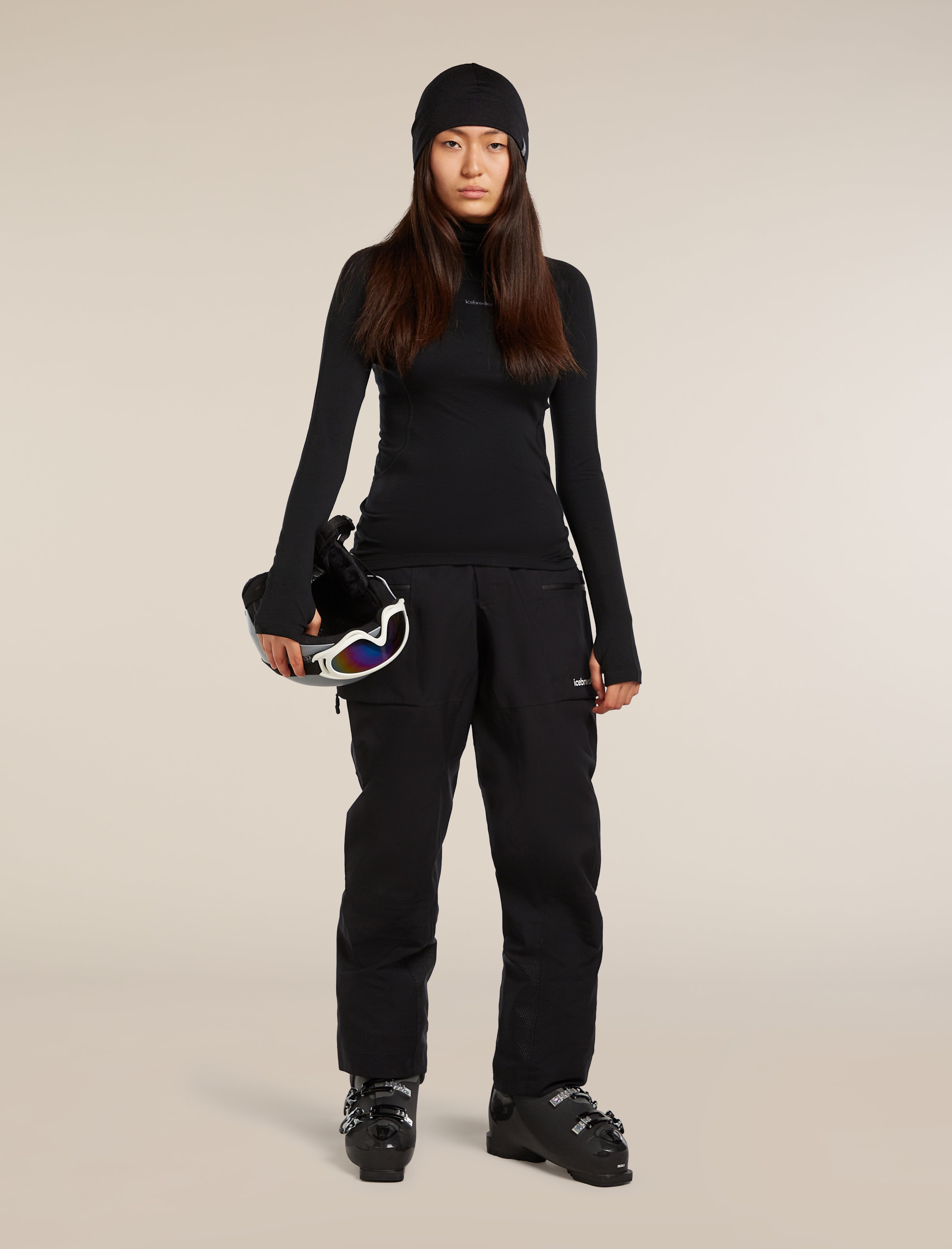 Women's 300 MerinoFine™ Polar Long Sleeve Roll Neck Thermal Top