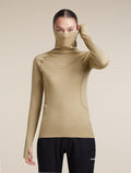 Women's 300 MerinoFine™ Polar Long Sleeve Roll Neck Cumin - 10