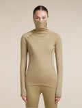 Women's 300 MerinoFine™ Polar Long Sleeve Roll Neck Cumin - 11