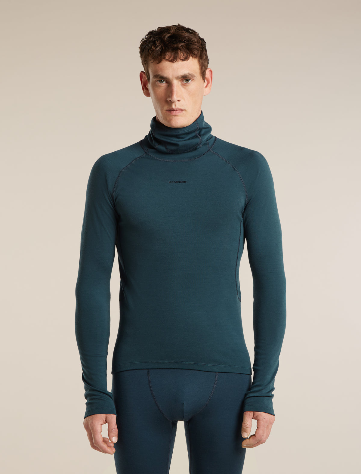 Men's 300 MerinoFine™ Polar Long Sleeve Roll Neck Abyss - 1