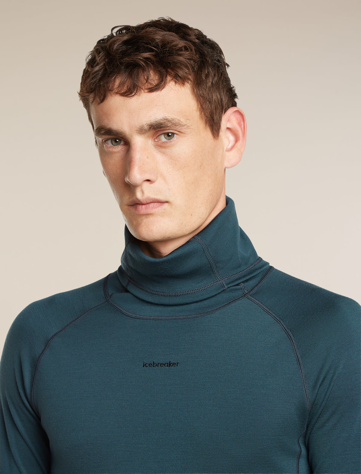 Men's 300 MerinoFine™ Polar Long Sleeve Roll Neck Abyss - 7