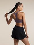 Women's Merino Blend 125 ZoneKnit™ Racerback Bra Grey Plum - 5
