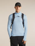 Men's 200 MerinoFine™ Ace Long Sleeve Thermal Half Zip Zinc Blue - 5