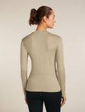 Women's 200 MerinoFine™ Ace Long Sleeve Mock Neck Thermal Top Flagstone - 2
