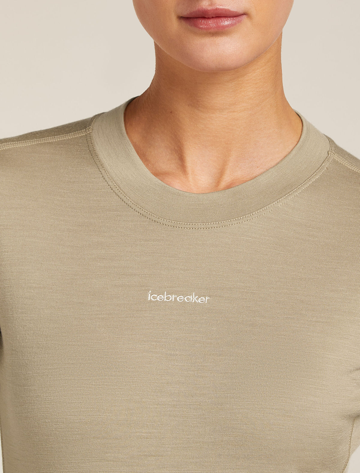 Women's 200 MerinoFine™ Ace Long Sleeve Mock Neck Thermal Top Flagstone - 5