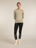 Women's 200 MerinoFine™ Ace Long Sleeve Mock Neck Thermal Top Flagstone - 6