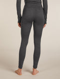 Women's 200 MerinoFine™ Ace Thermal Leggings Jet Heather - 2