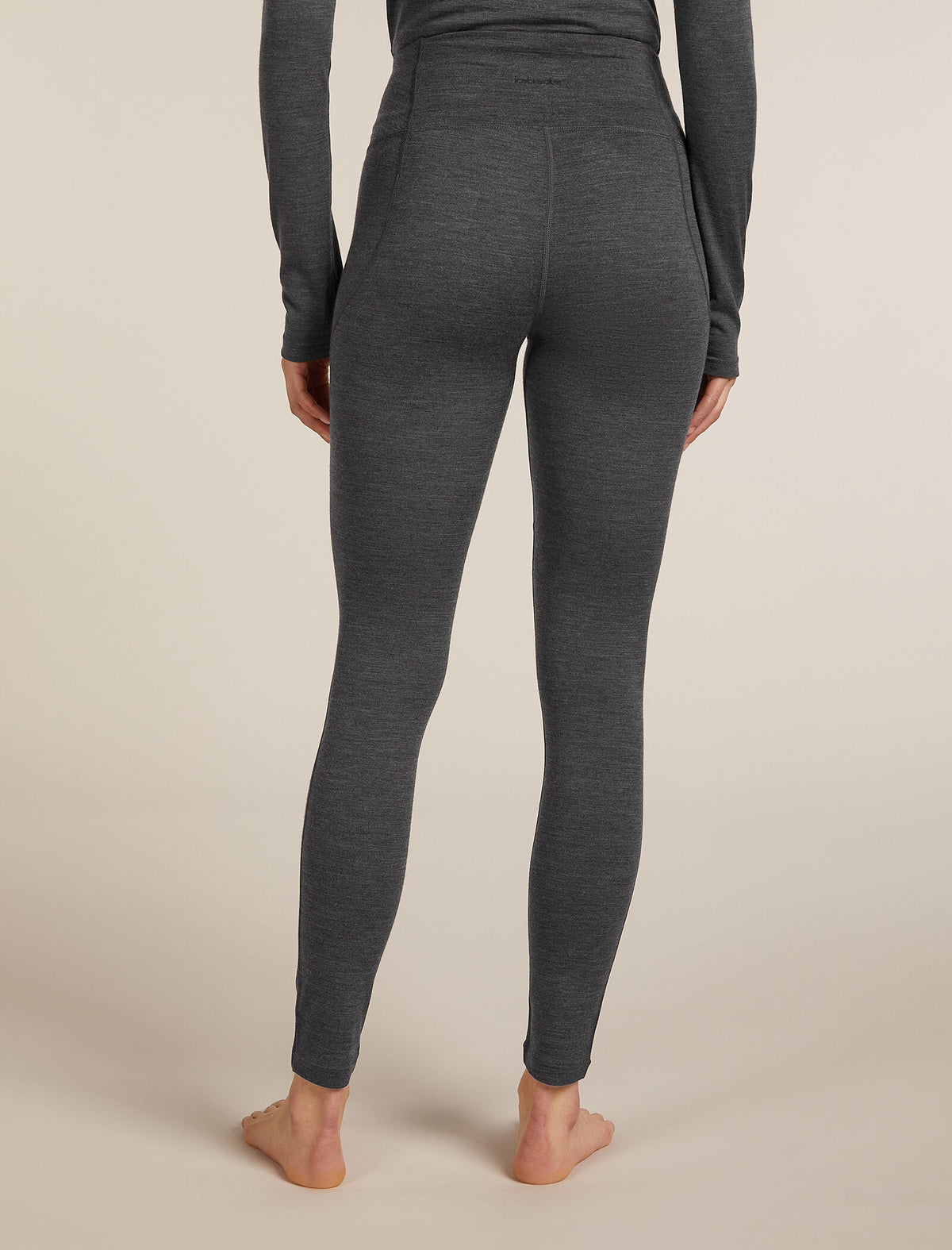 Women's 200 MerinoFine™ Ace Thermal Leggings Jet Heather - 2