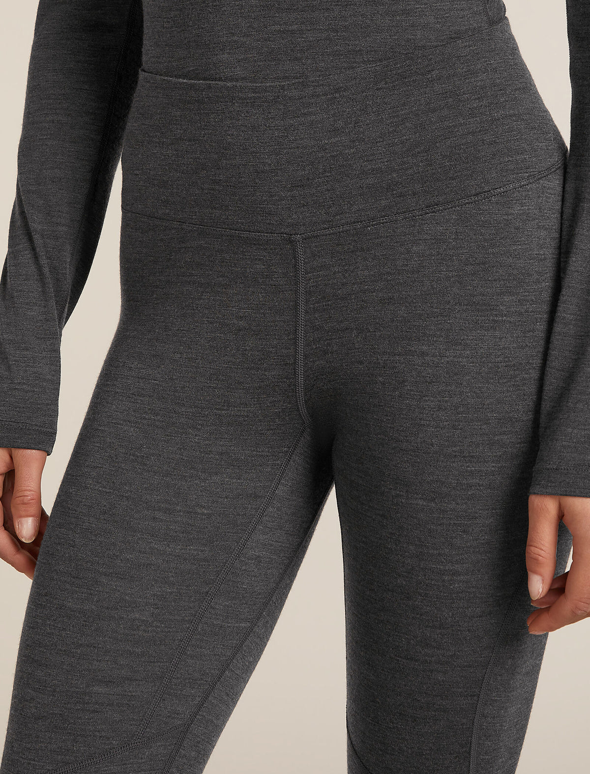 Women's 200 MerinoFine™ Ace Thermal Leggings Jet Heather - 5