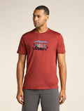 Men's Merino 150 Tech Lite Short Sleeve T-Shirt Hike Together Jasper - 1