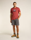 Men's Merino 150 Tech Lite Short Sleeve T-Shirt Hike Together Jasper - 3