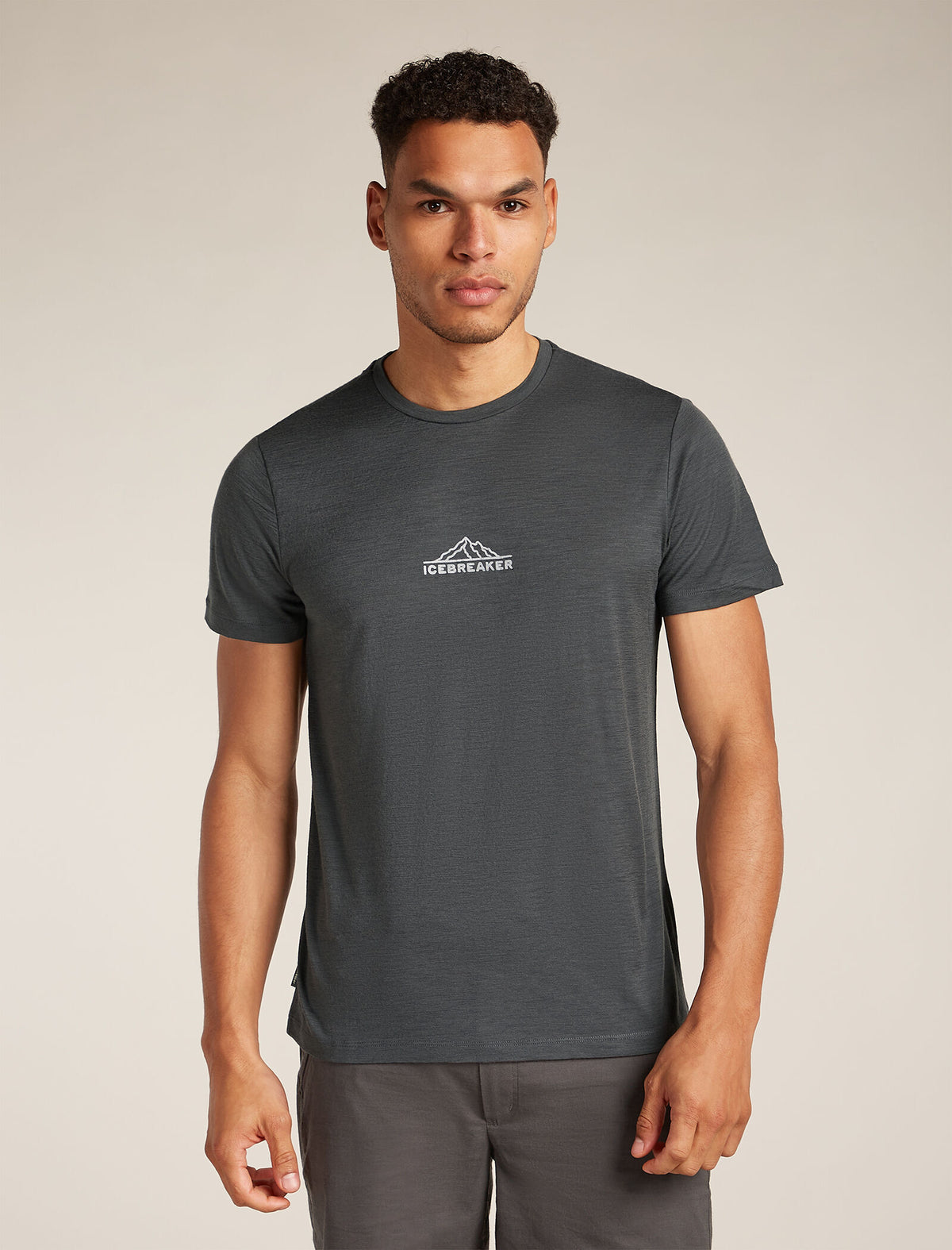 Men's Merino 150 Tech Lite Short Sleeve T-Shirt Road To Cook Obsidian - 1