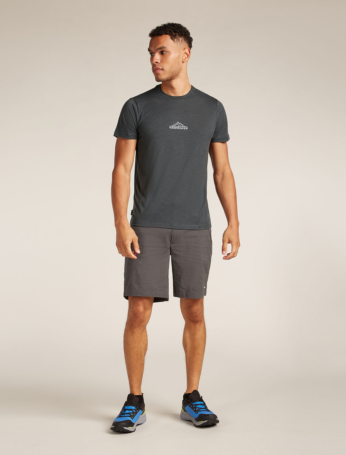 Men's Merino 150 Tech Lite Short Sleeve T-Shirt Road To Cook Obsidian - 3