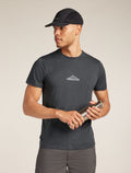 Men's Merino 150 Tech Lite Short Sleeve T-Shirt Road To Cook Obsidian - 4