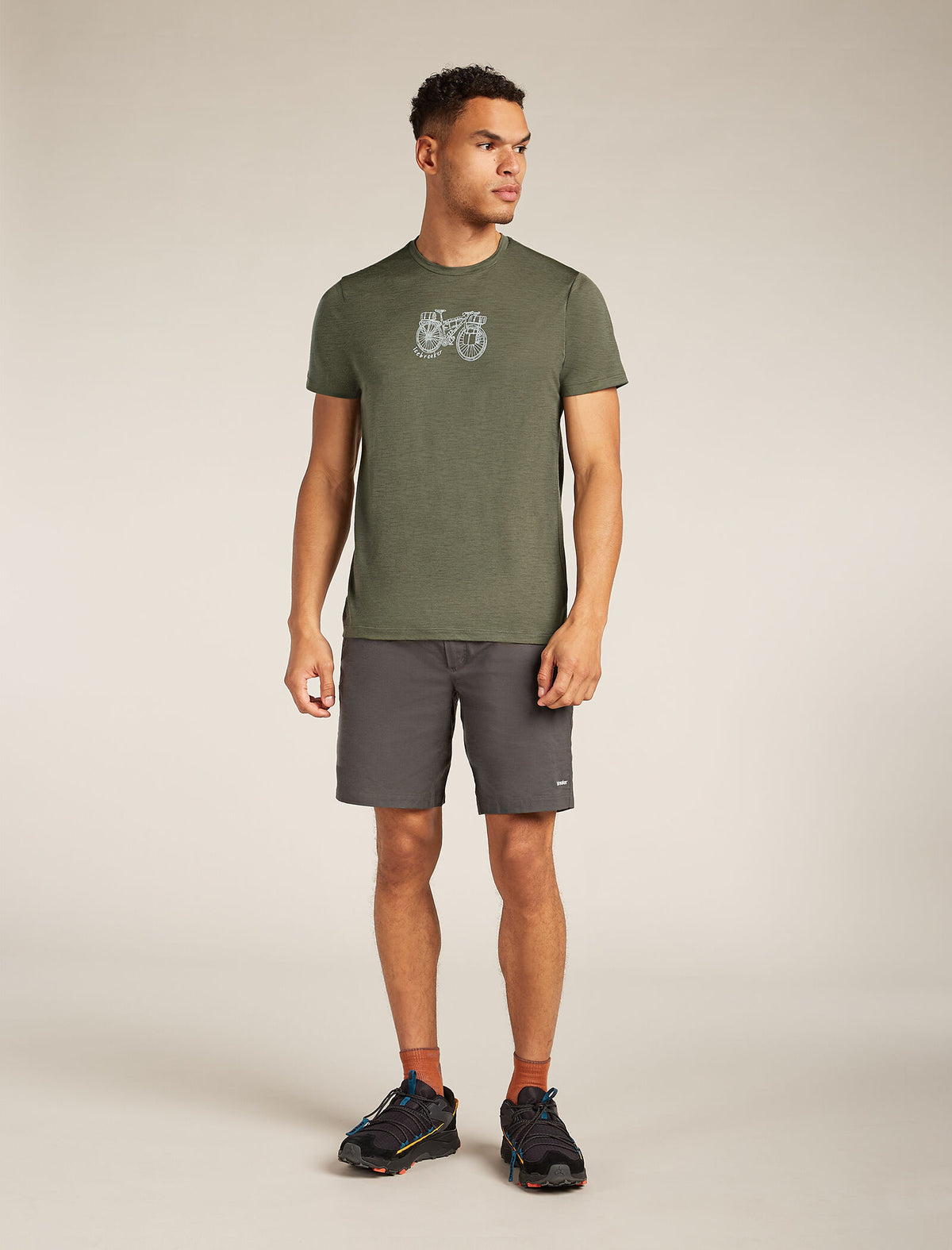 Men's Merino 150 Tech Lite Short Sleeve T-Shirt Adventure Ride Loden - 3