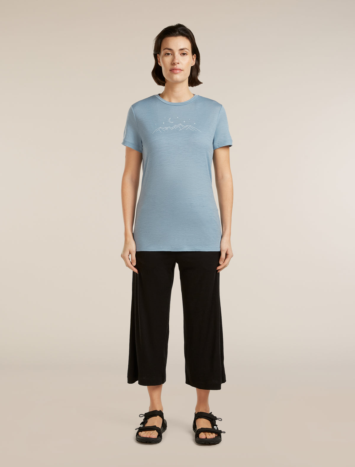Women's Merino 150 Tech Lite Short Sleeve Tee Sparkling Stars  - 3