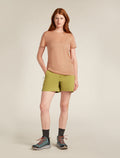 Women's Merino 150 Tech Lite Short Sleeve T-Shirt Single Line Camp Desert sand - 3