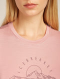 T-shirt 150 Tech Lite Sunrise Summit Femme  - 6