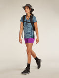 Women's Merino 150 Tech Lite Short Sleeve Scoop T-Shirt Tee Cloud Dye Blue ash/dawn - 4