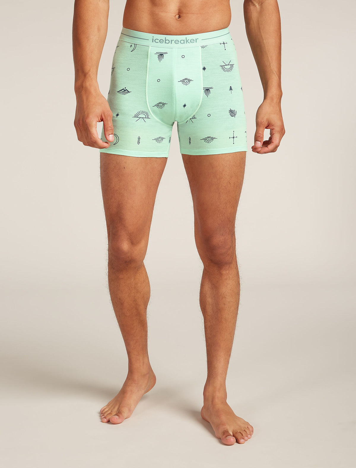 Men's Merino 150 Anatomica Boxers Explore More Mint - 1