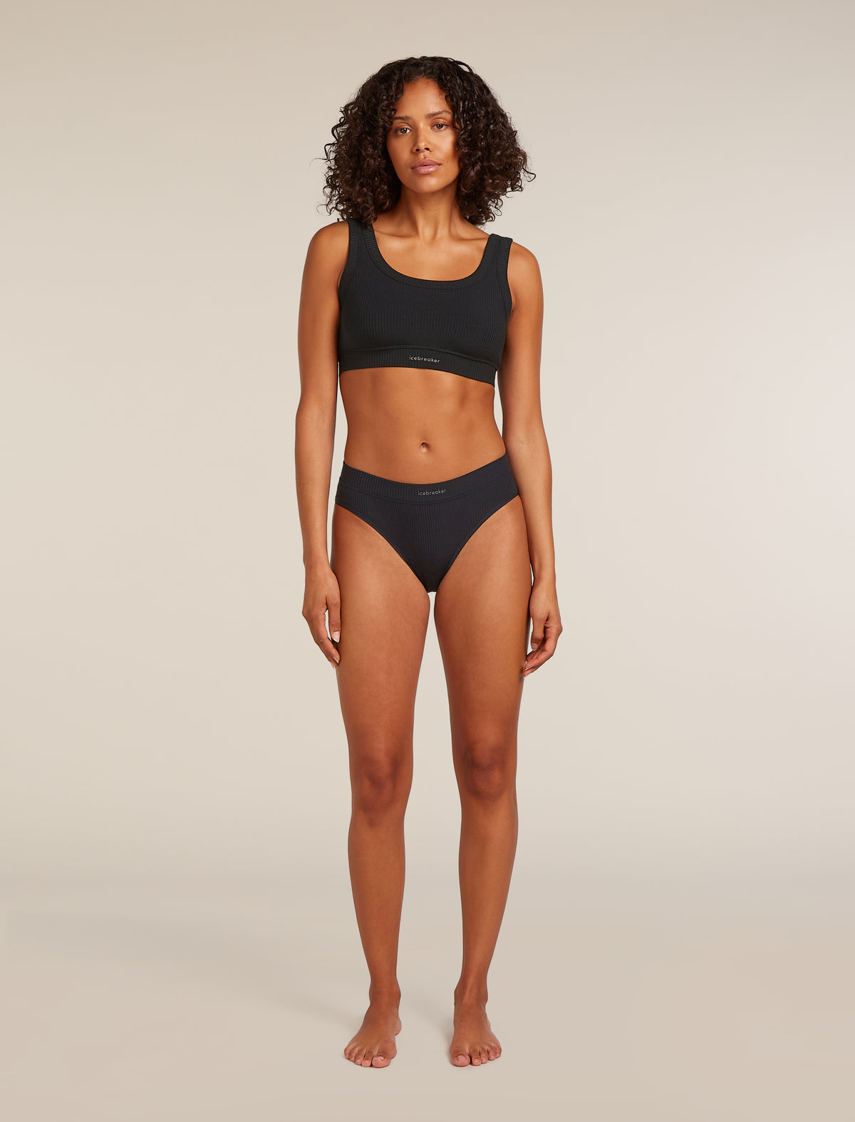 Brassière côtelée Lotus Femme  - 3