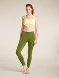 Women's Merino Blend Rib Lotus Bra Citrine - 4