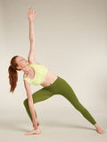 Women's Merino Blend Rib Lotus Bra Citrine - 5