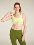 Women's Merino Blend Rib Lotus Bra Citrine - 7