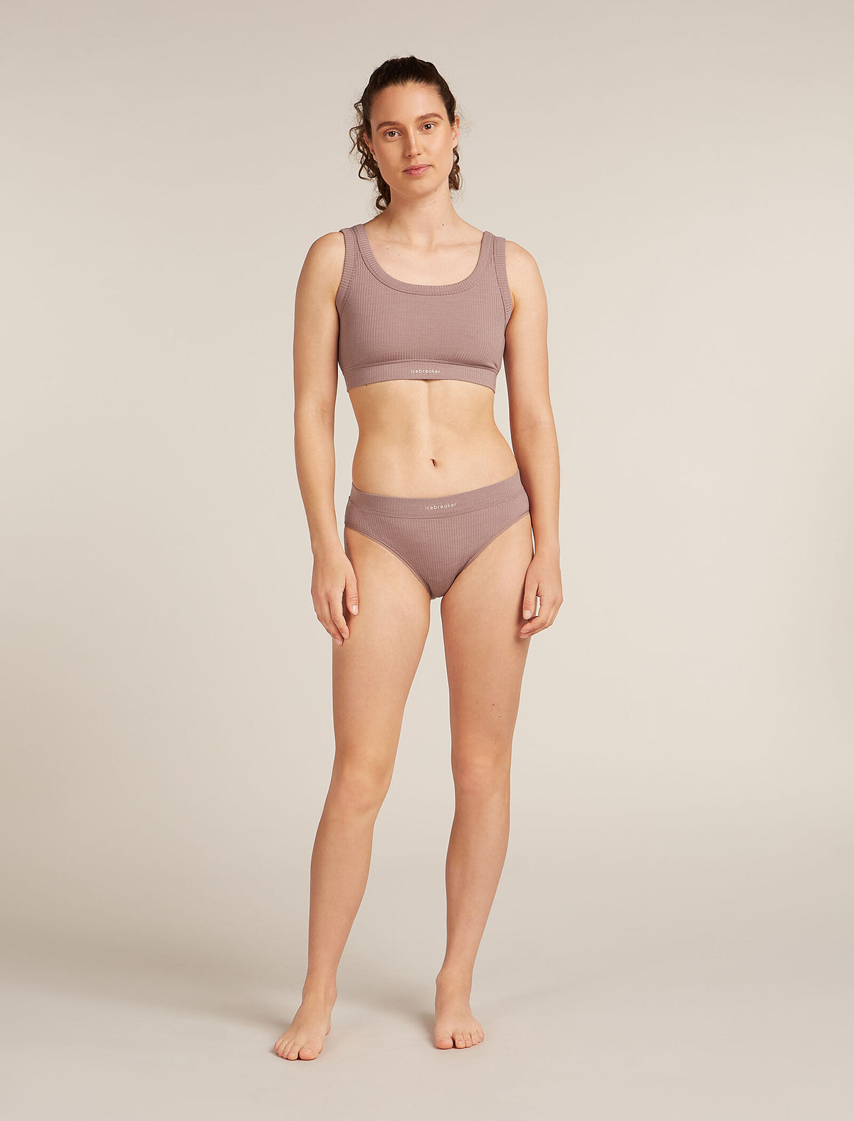 Women's Merino Blend Rib Lotus Hipster Summit - 3