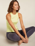 Women's Merino Blend Rib Lotus Tank Citrine - 6
